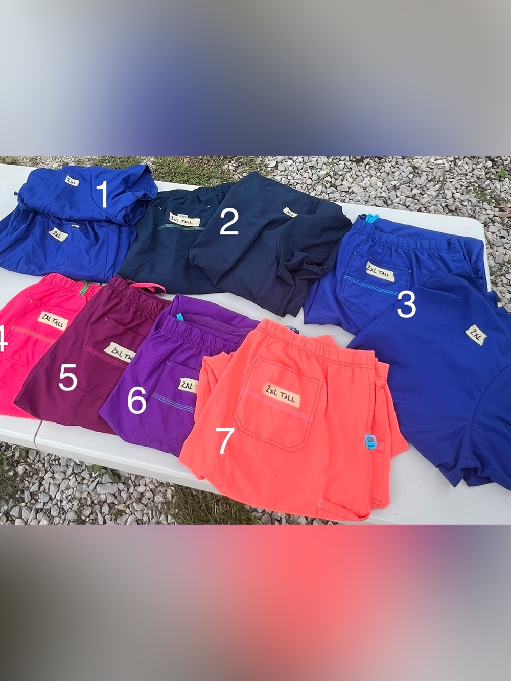 Multiple scrub sets and pants